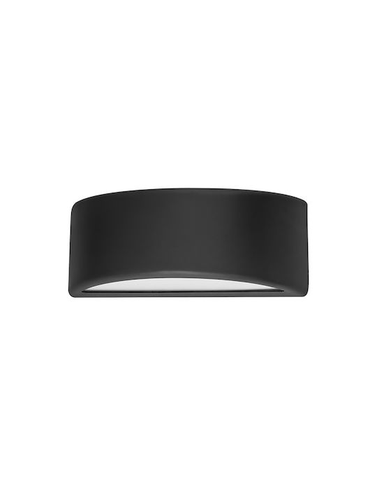 Adeleq Waterproof Wall-Mounted Outdoor Ceiling Light IP65 E27 Gray