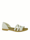 Tulum Open Flat Women's Flat Sandals In White Colour 206109-1CQ