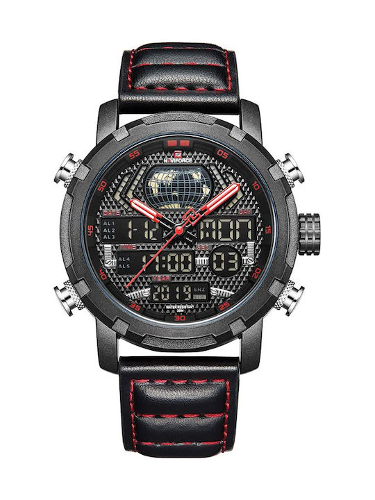 Naviforce Ceas Cu Baterie Cu Curea Din Piele
