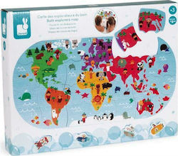 Janod Bath Explorers Map Bath Toy for 36++ Months J04719