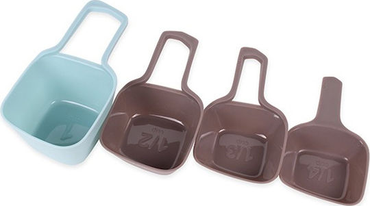 Luigi Ferrero Plastic Kitchen Measuring Cup FR-1712 1000061 4pcs