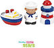 Fashy Little Stars Bath Set Bath Toy for 36++ Months