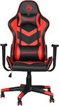 Marvo GH-106 Καρέκλα Gaming Δερματίνης Μαύρο/Κόκκινο