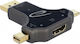 DeLock DisplayPort / USB-C / Mini-DisplayPort Männlich Zu HDMI Weiblich 1 Stück 64060