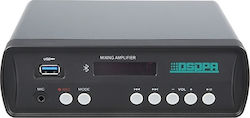 DSPPA Mini60 Integrated PA Amplifier 2 Channels Equipped with USB/Bluetooth Black