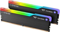 Thermaltake Toughram Z-ONE RGB 16GB DDR4 RAM cu 2 module (2x8GB) și Viteză 3600 pentru Desktop