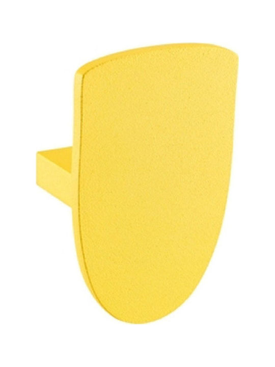 Sanco Avaton Z121-120108 Single Wall-Mounted Bathroom Hook Yellow