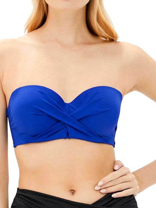 Dorina Strapless Bikini Top Μπλε