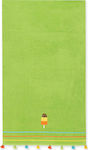 Nef-Nef Frosty Παιδική Πετσέτα Θαλάσσης Πράσινη 130x70εκ.