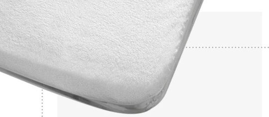 Interbaby Αδιαβροχοποιημένο Σελτεδάκι Λευκό 80x140εκ.