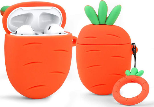 Lykl Калъф Силиконов Оранжев за Apple AirPods