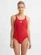 Arena Dynamo Athletic One-Piece Swimsuit Red