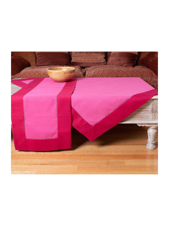 Silk Fashion Runner Cotton Bg17 Fuchsia-Purple 45x170cm