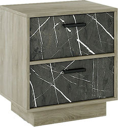 Image Wooden Bedside Table 50x36x55cm