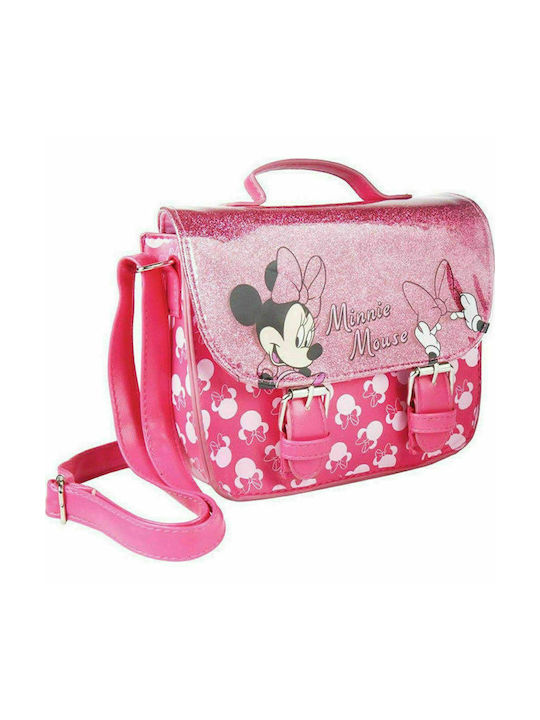 Cerda Mouse Παιδική Τσάντα Ώμου Ροζ 15x18.5x5εκ.