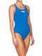 Arena Solid Swim Pro Athletic One-Piece Swimsuit Blue