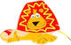 Tooky Toys Lacing Lion Set Educational Game Knowledge made of Wood for 3+ years Years Old