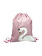 Paper Pack Kids Bag Pouch Bag Pink 25cmx30cmcm
