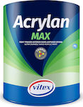 Vitex Acrylan Max Plastic Acrilyc Paint for Exterior Use 0015 White Glove 3lt