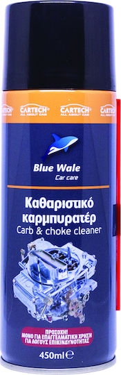Cartech Carb & Choke Cleaner Pro Καθαριστικό Σπρέι 450ml