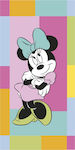 Palamaiki Disney Caleffi Gaia Παιδική Πετσέτα Θαλάσσης Minnie 150x75εκ.