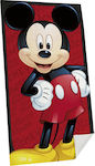 42-2274 Prosoape de plajă pentru copii Roșu Mickey 140x70cm