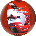 Gim Disney Cars Inflatable Beach Ball in Red Color 45 cm