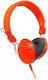 Art AP-60A Ενσύρματα On Ear Ακουστικά Πορτοκαλί