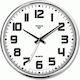 Virtime Wall Clock Plastic White Ø25cm