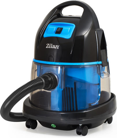 Zilan Staubsauger Flüssigkeiten / Feststoffe 2000W mit Kunststoff Behälter 8Es