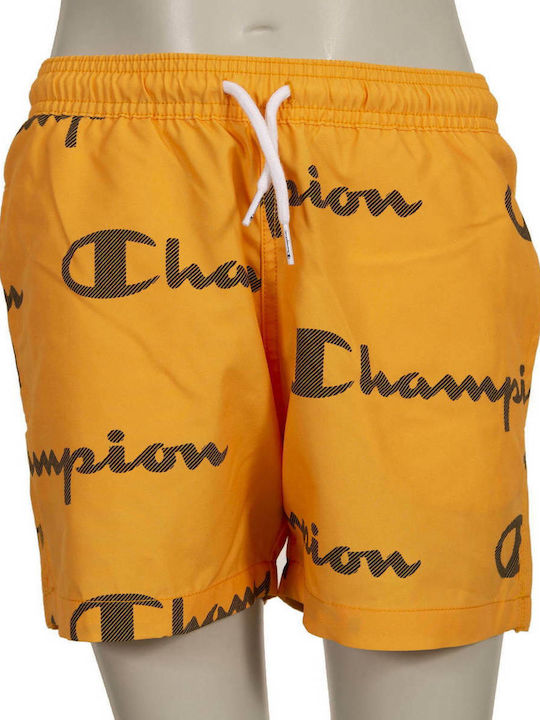 Champion Παιδικό Μαγιό Βερμούδα / Σορτς Beach Shorts Κίτρινο