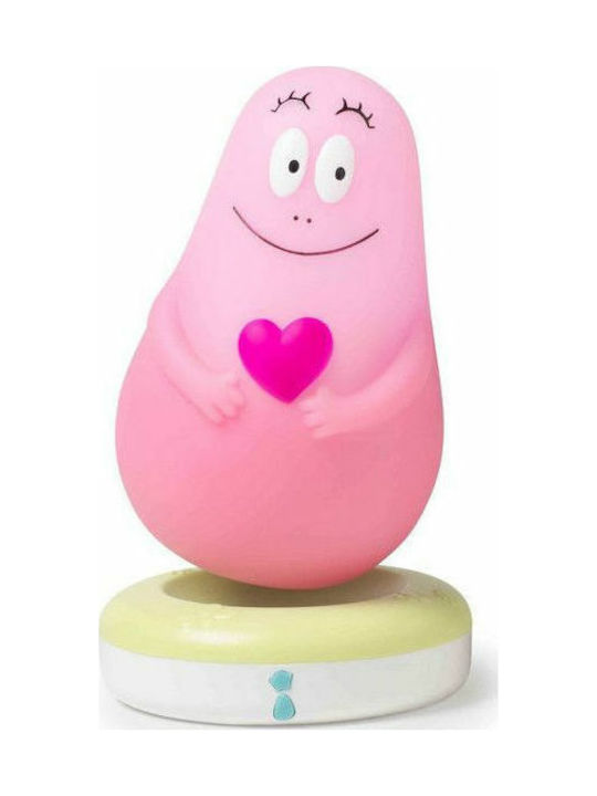 Pabobo Lampă decorativă pentru copii Lumilove Barbapapa Roz