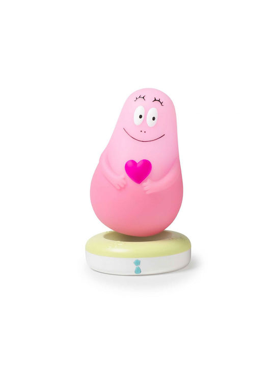 Pabobo Παιδικό Διακοσμητικό Φωτιστικό Lumilove Barbapapa Ροζ
