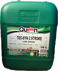 Queen TEC SYN 2T Motorcycle Oil for Two-Stroke Engines 18lt