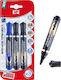 Madrid Papel Permanent Markers 2mm Multicolour 3pcs