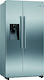 Bosch Ψυγείο Ντουλάπα 562lt NoFrost Υ178.7xΠ90.8xΒ70.7εκ. Inox