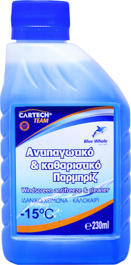 Cartech Antifreeze & Windshield Cleaner -15C Antifreeze Liquid Car Windows 230ml