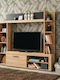 Wohnzimmer TV-Einheit Rubi Beige L172.5xB33xH157.5cm