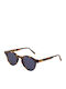Retrosuperfuture The Warhol Women's Sunglasses with Brown Plastic Frame and Blue Lens THEWARHOL-TXR