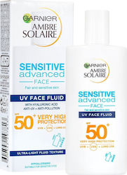 Garnier Ambre Solaire Sensitive Advanced Слънцезащитна Лосион За лице SPF50 40мл