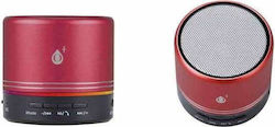 Moveteck F5010 Bluetooth Speaker 4W with Radio Red