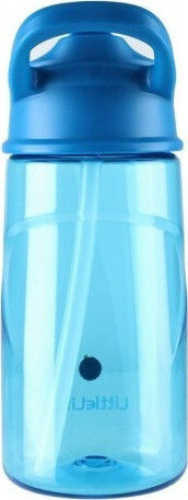 Littlelife Flip - Top Παιδικό Παγούρι Πλαστικό με Καλαμάκι Non Spill Μπλε 550ml