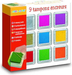 9 Tampons with colours