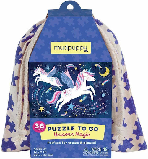 Kids Puzzle Unicorn Magic for 3+ years+ Years 36pcs Mudpuppy
