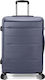 Benzi Large Travel Suitcase Hard Navy Blue with...