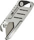 True Utility Boxcutter Pocket Knife Silver with Blade made of Stainless Steel