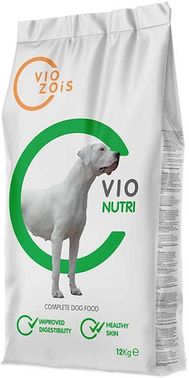 Viozois Vio Nutri 12kg Ξηρά Τροφή για Ενήλικους Σκύλους με Κοτόπουλο