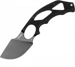 Walther TSK II XXL Knife Black with Blade made of Stainless Steel in Sheath