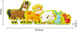 Holz Kinderpuzzle Numbers & Farm Animals 10pcs Hape