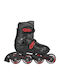 Powerslide Riddler Inline Einstellbar Rollers Schwarz Erwachsene/Kinder